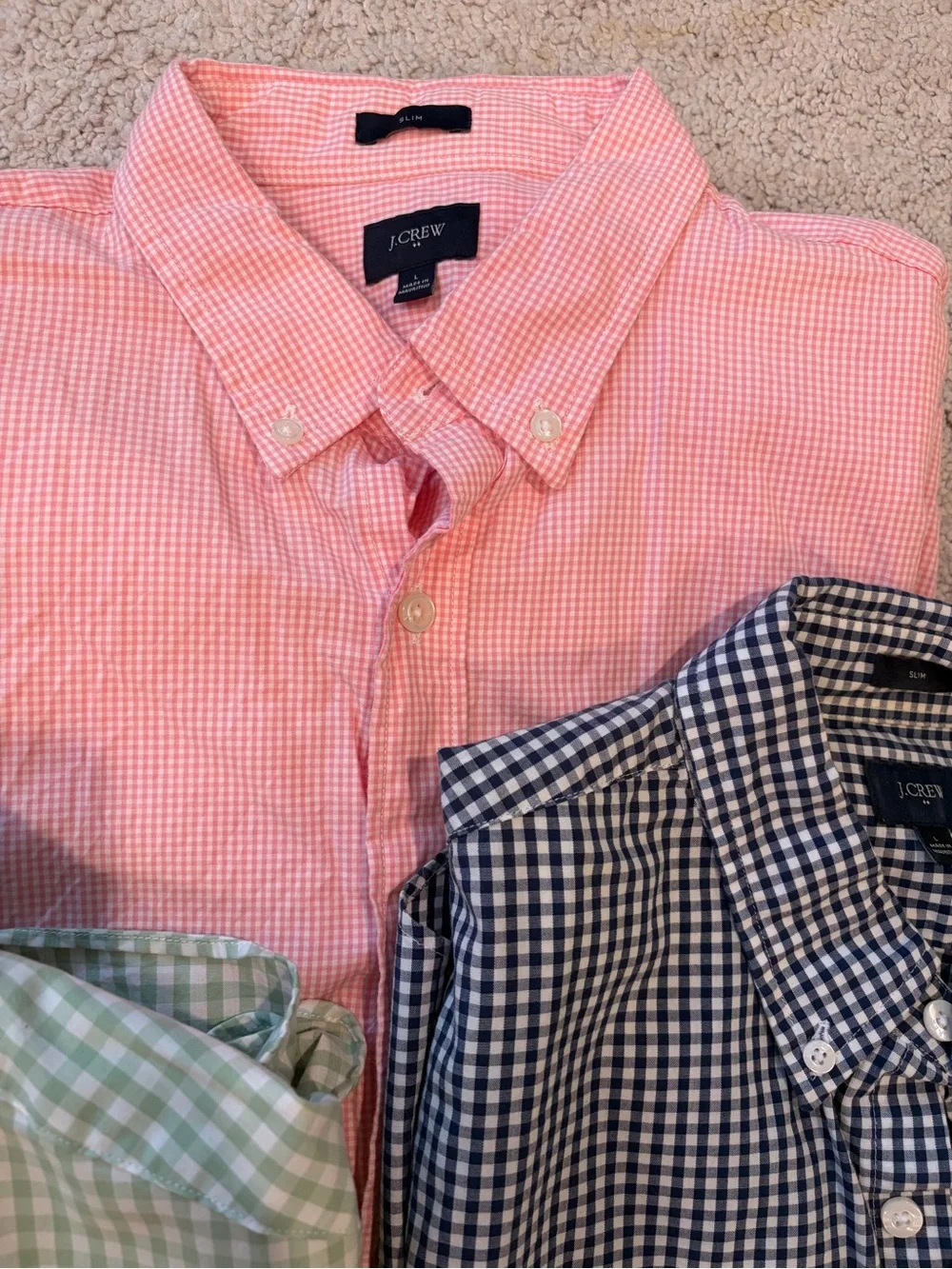 J. Crew button- down shirts- set of 3